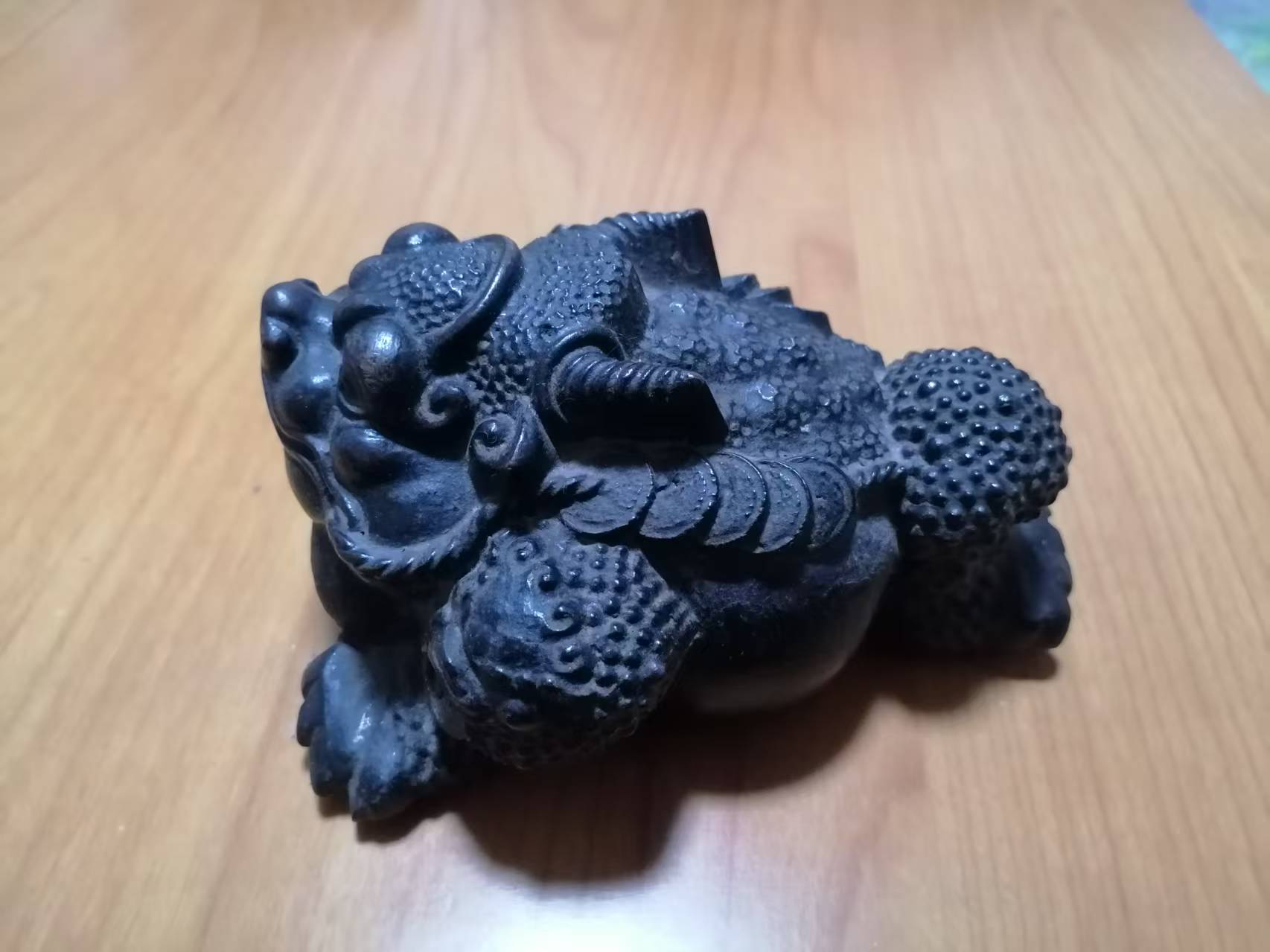 紫檀《金蟾》-嘉城艺术交易平台