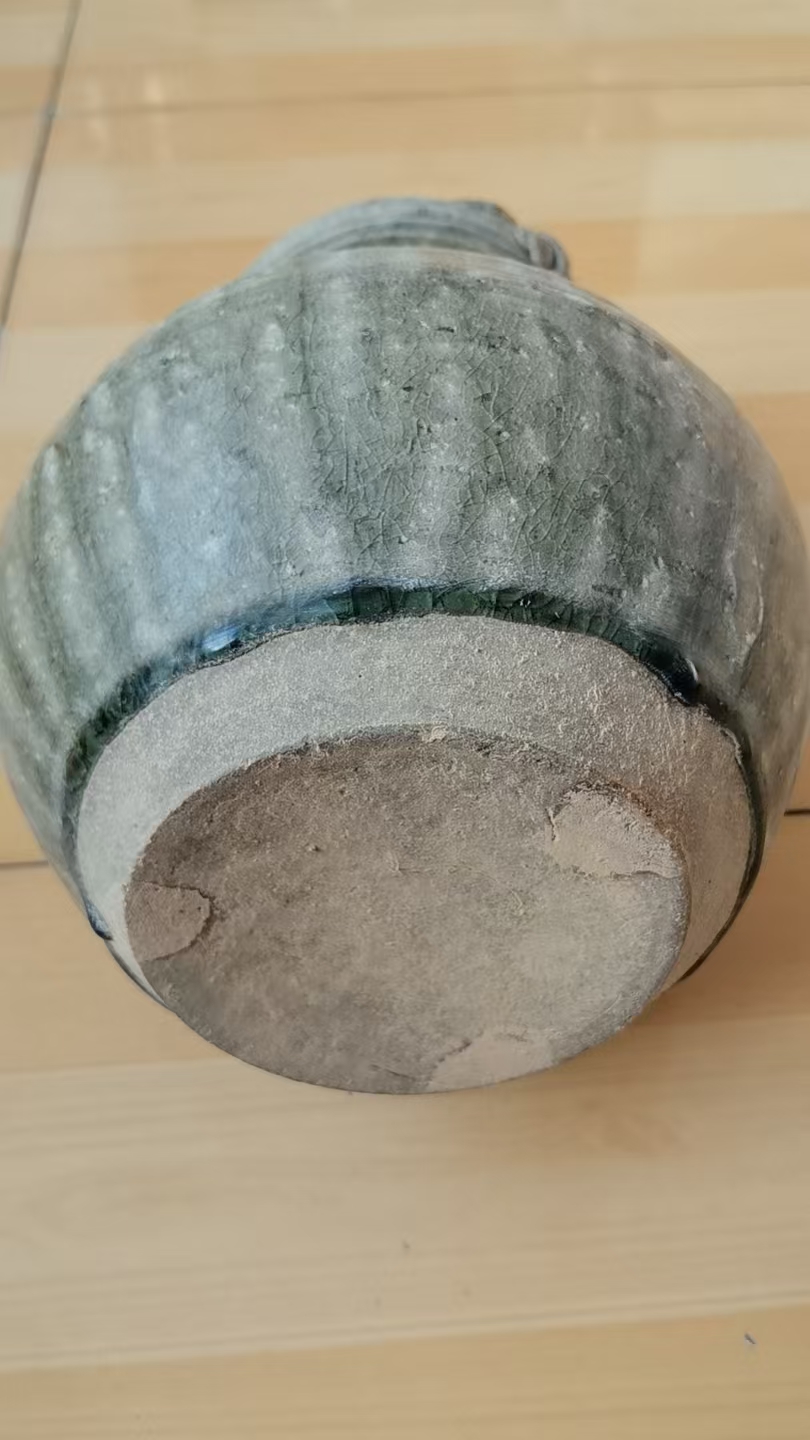 越窑《青釉提梁鸡首壶》