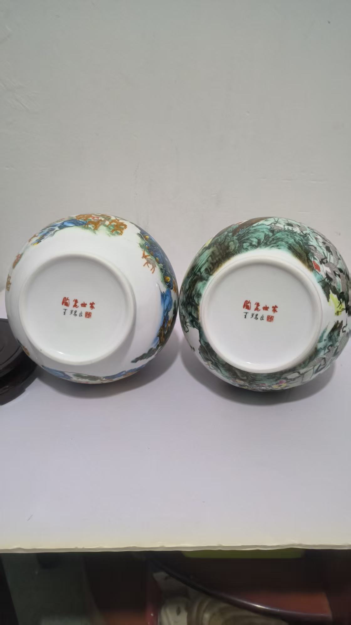 王锡良《鹿鹤同春尊》