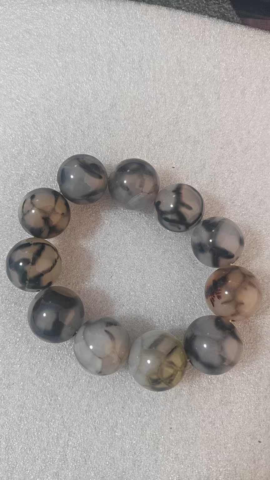 龙鳞玛瑙《手串》-嘉城艺术交易平台