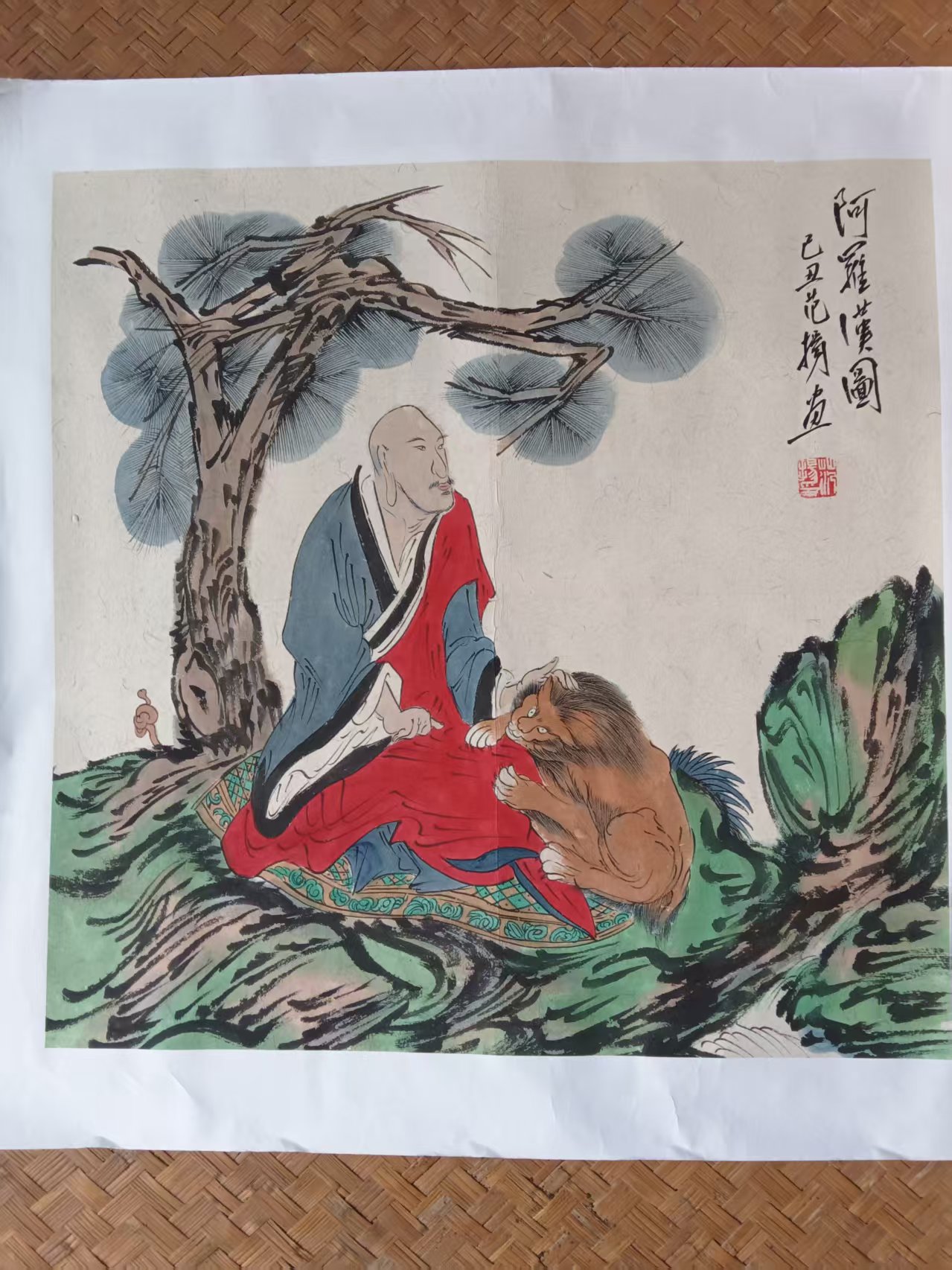 范扬《阿罗汉图》-嘉城艺术交易平台