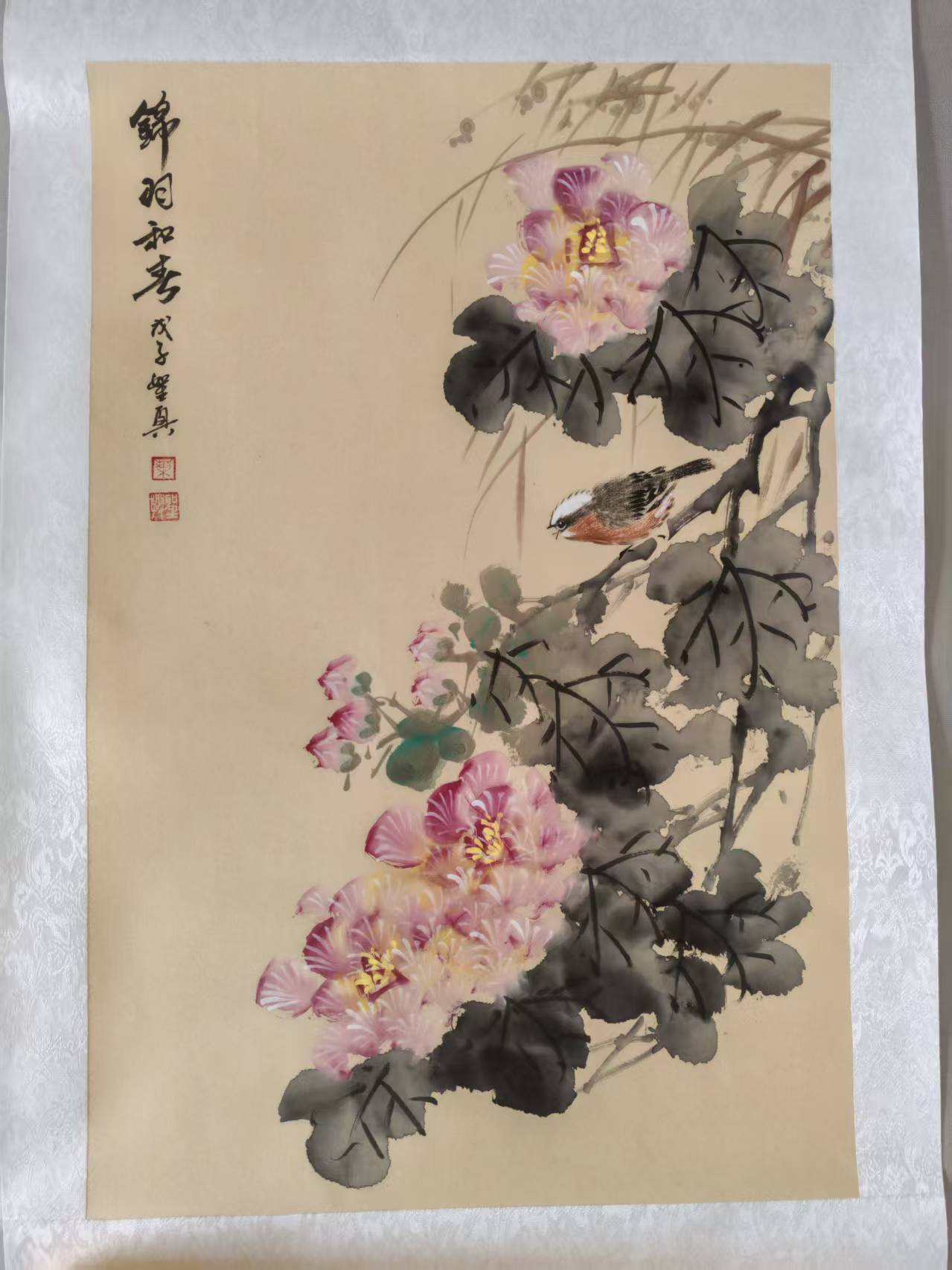 叶圣兴《錦羽和春》-嘉城艺术交易平台