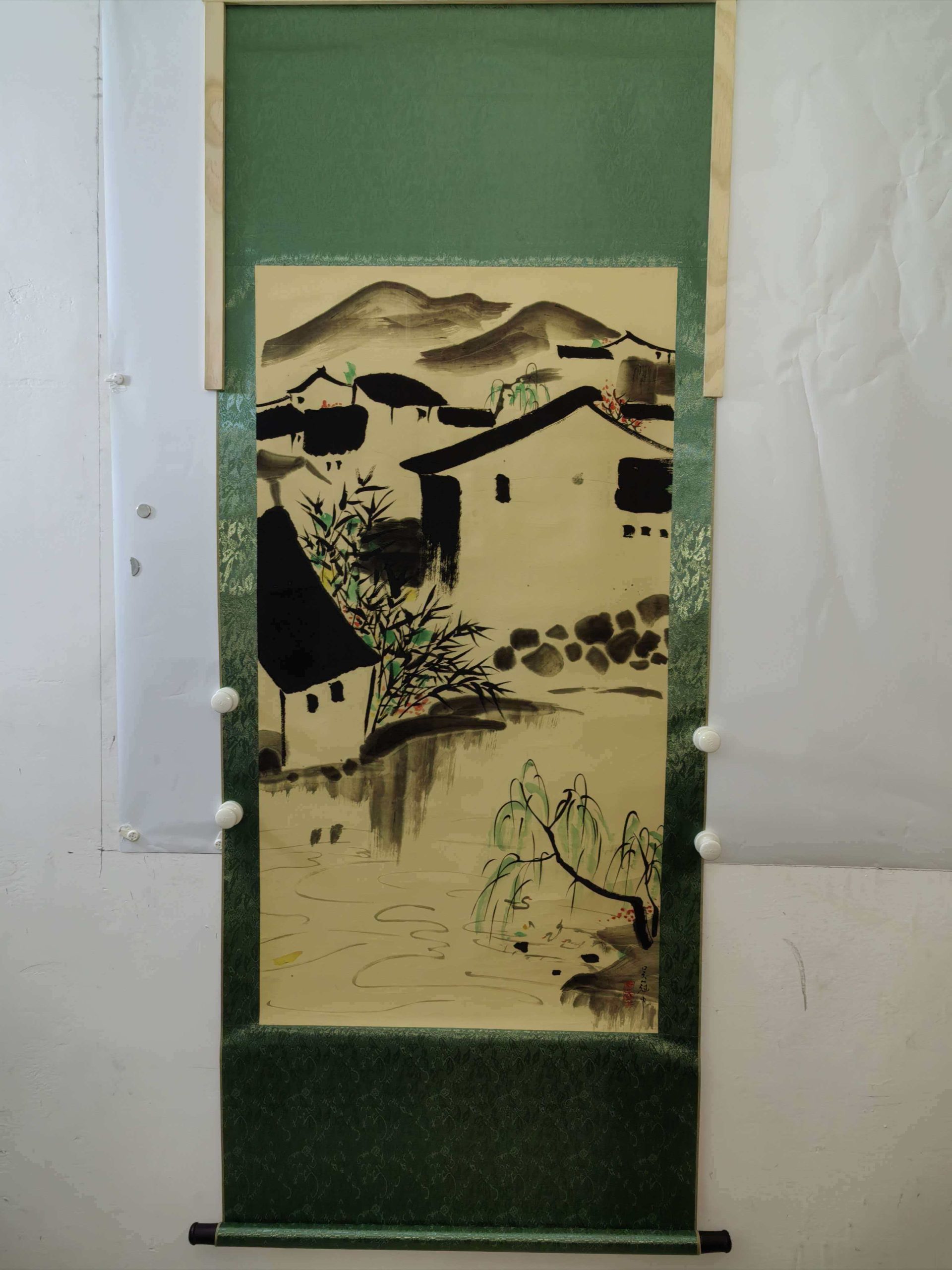 吴冠中《江南小景》-嘉城艺术交易平台