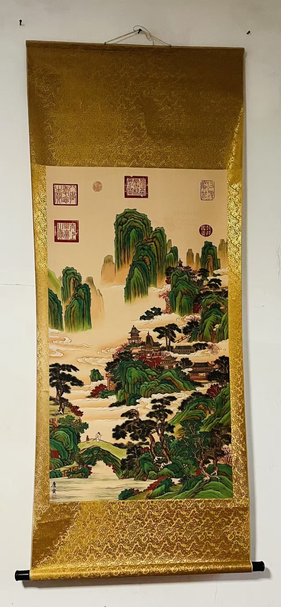 唐寅《山水仙境》-嘉城艺术交易平台