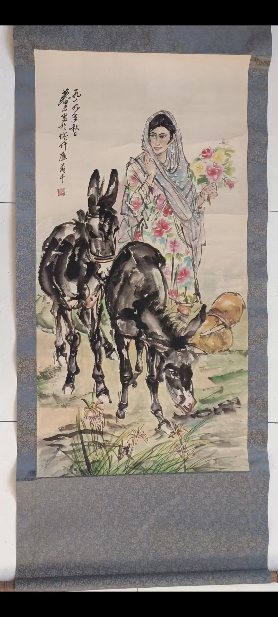 黄胄《驴图》-嘉城艺术交易平台