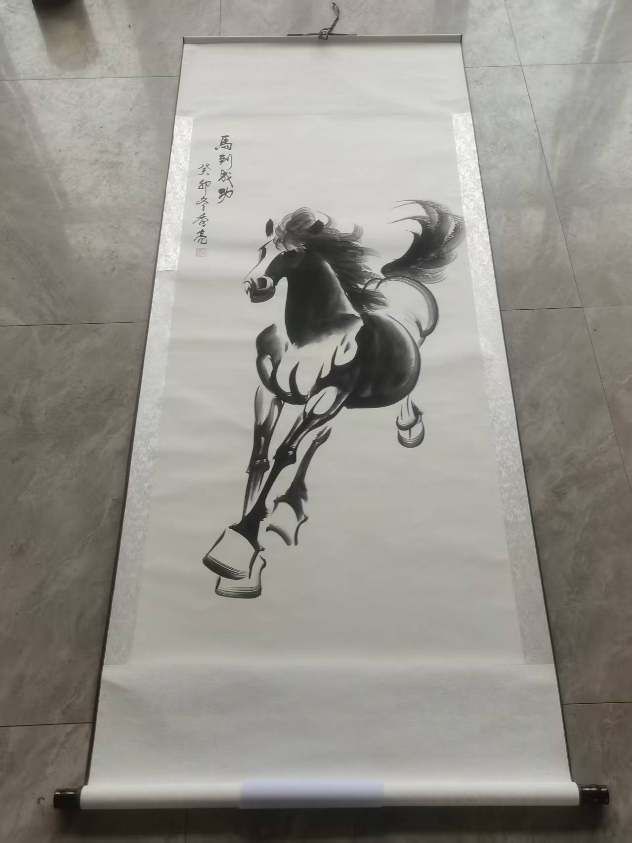 方秀亮《马到成功》-嘉城艺术交易平台