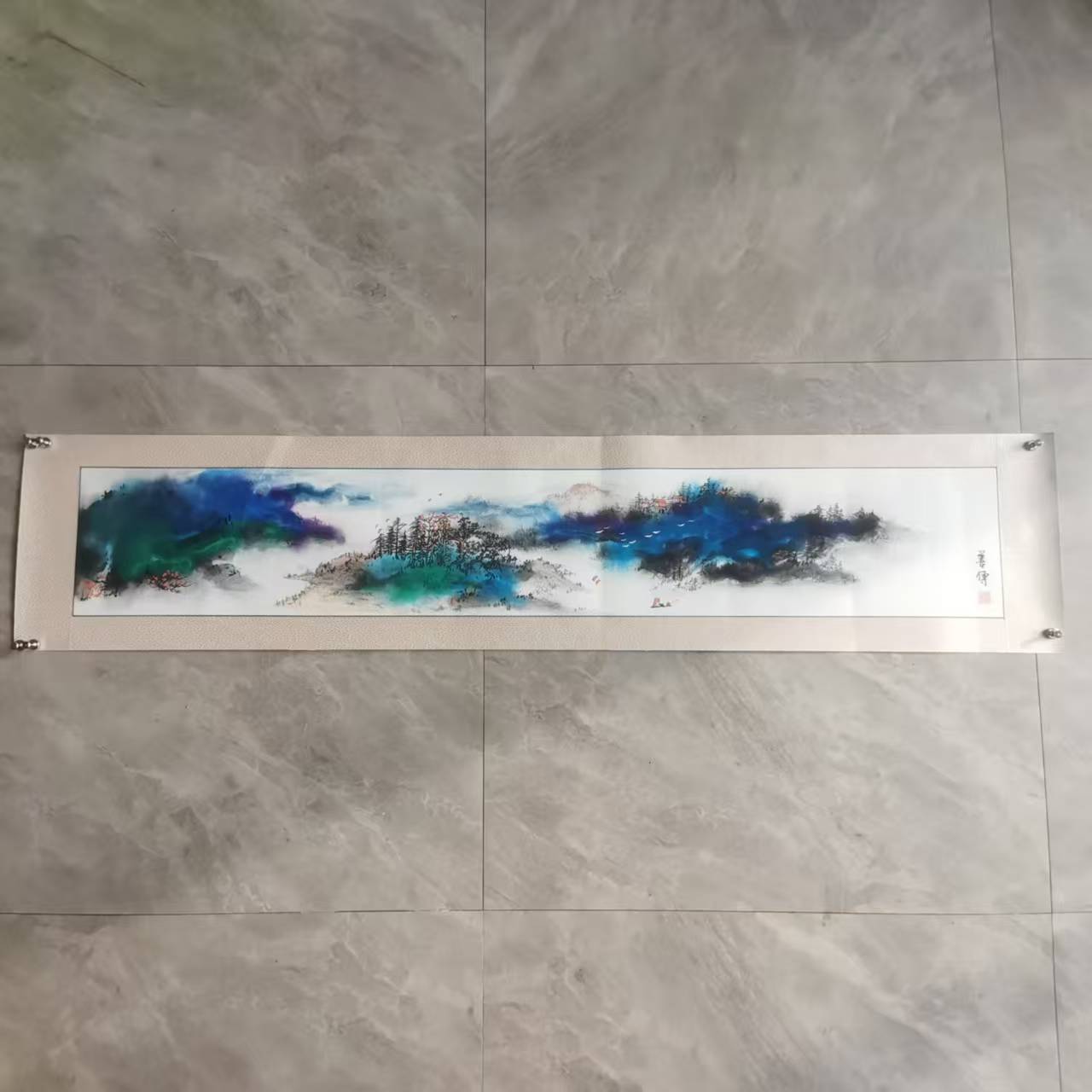 刘善传《泼墨山水》-嘉城艺术交易平台