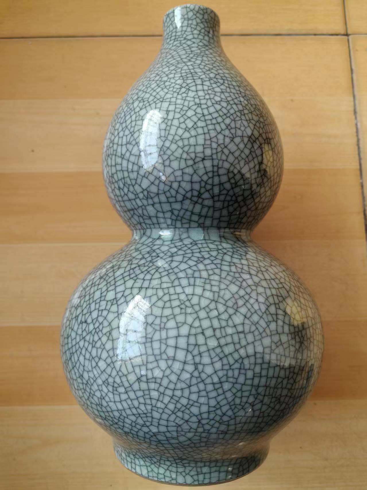 官窑《冰裂纹葫芦瓶》-嘉城艺术交易平台