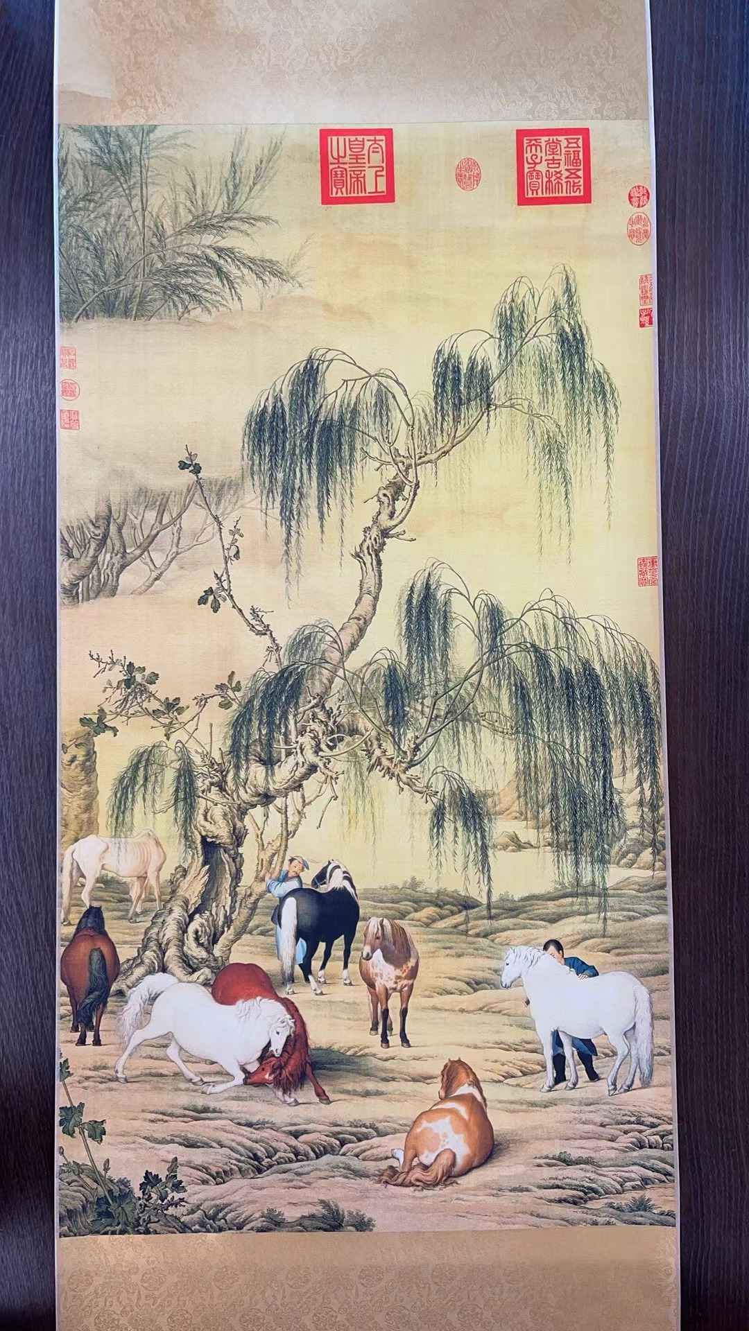 郎世宁《骏马图》-嘉城艺术交易平台