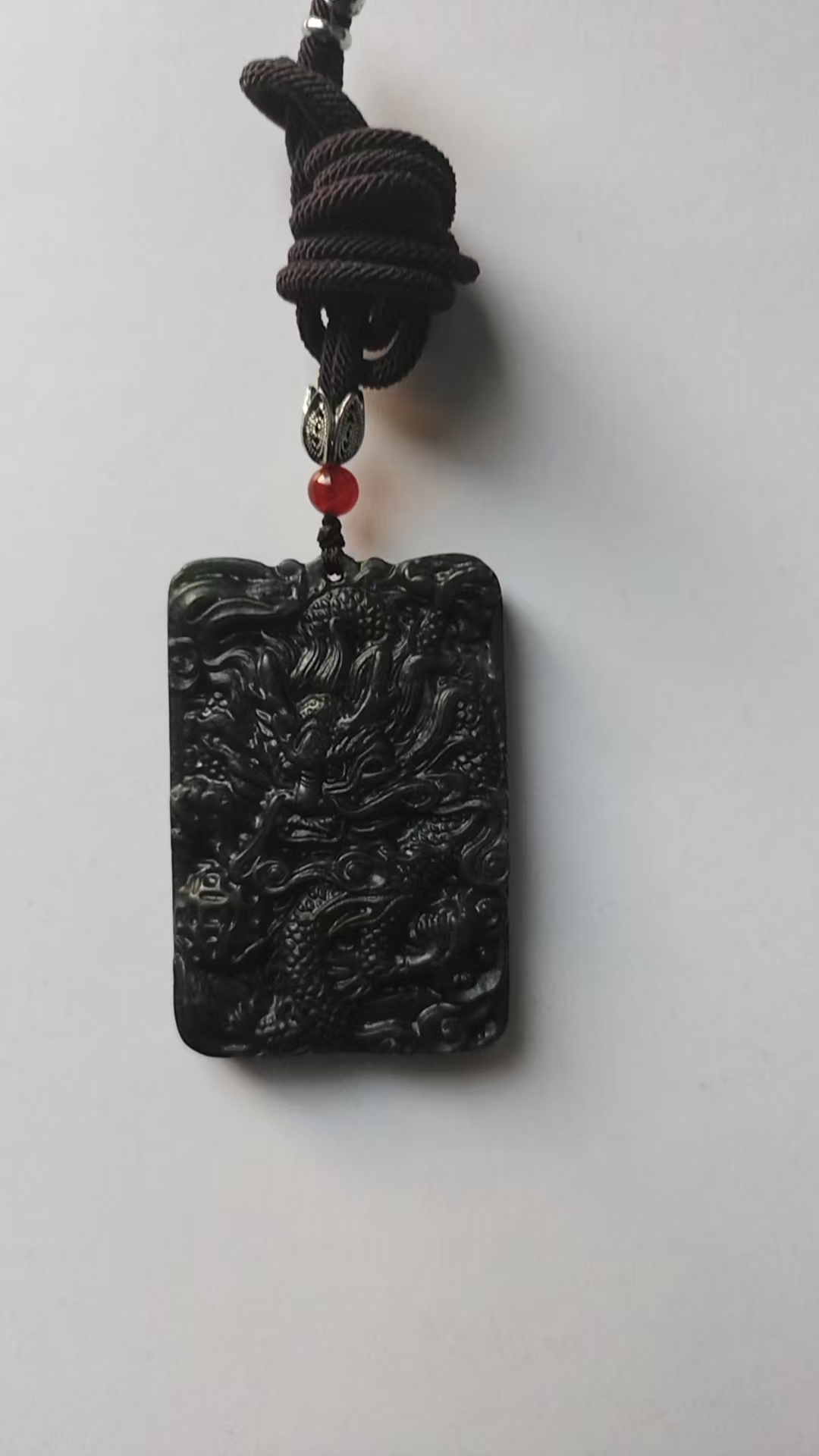 和田玉《龙牌》-嘉城艺术交易平台