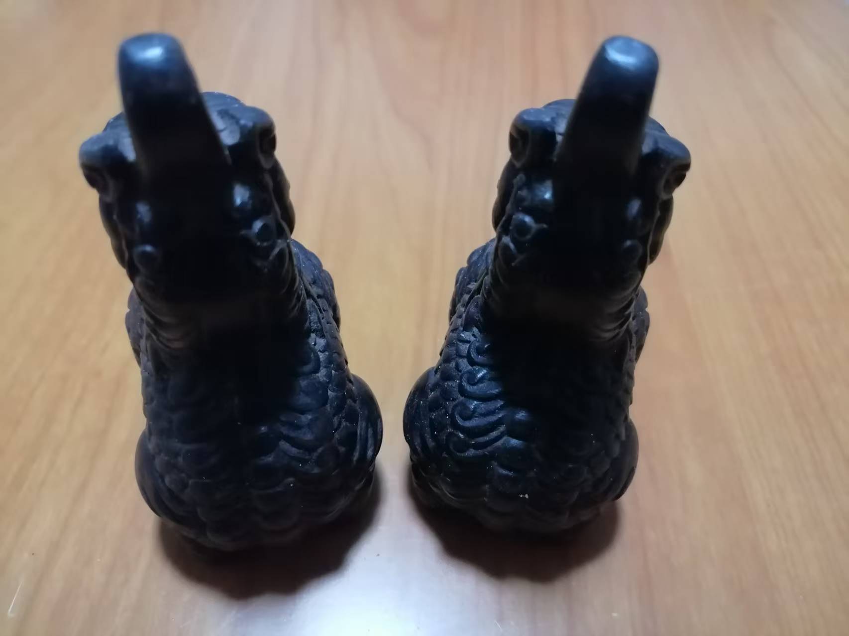 紫檀《摆件》一对