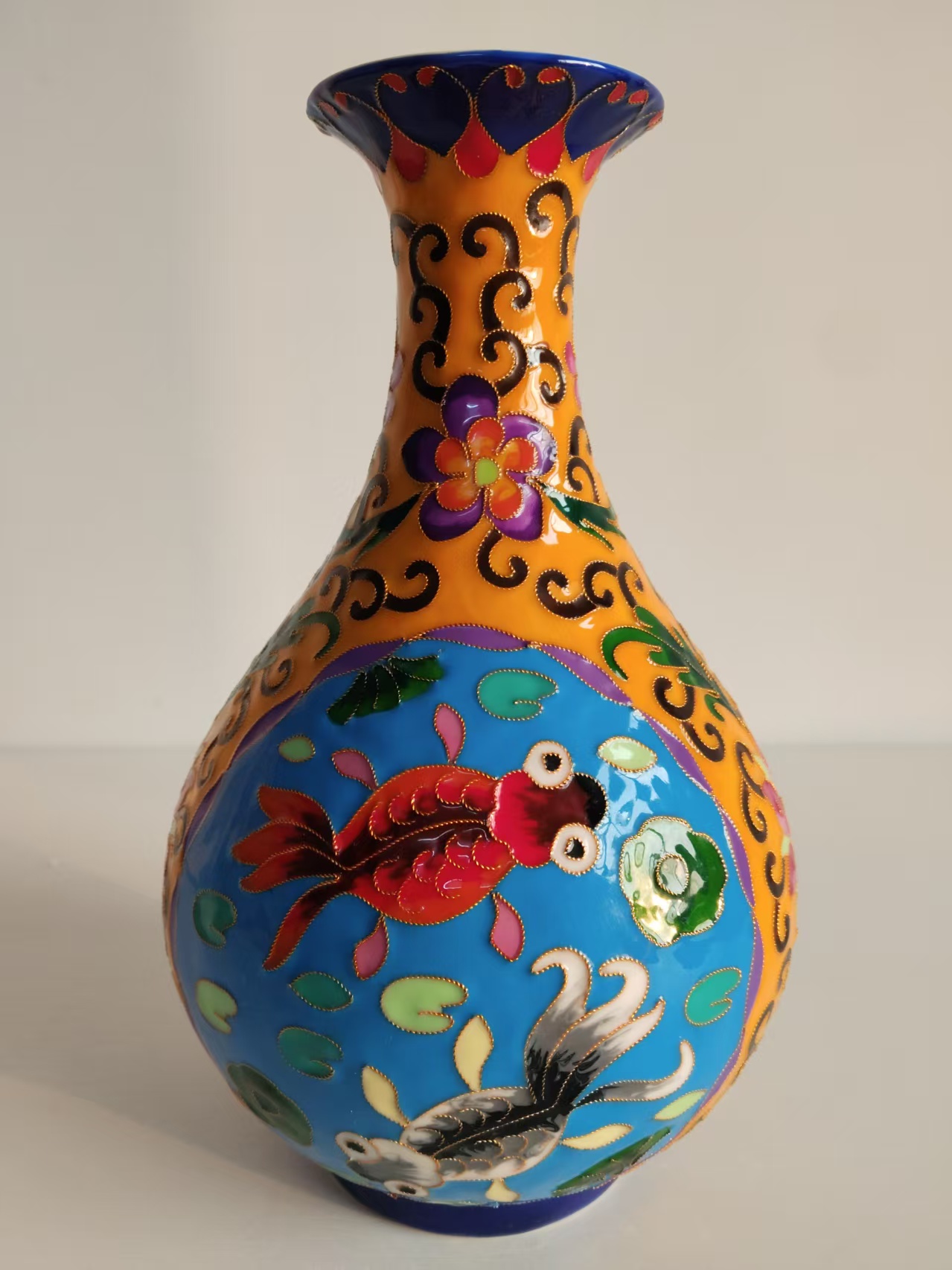 成化年制《掐丝珐琅彩玉壶瓶》-嘉城艺术交易平台