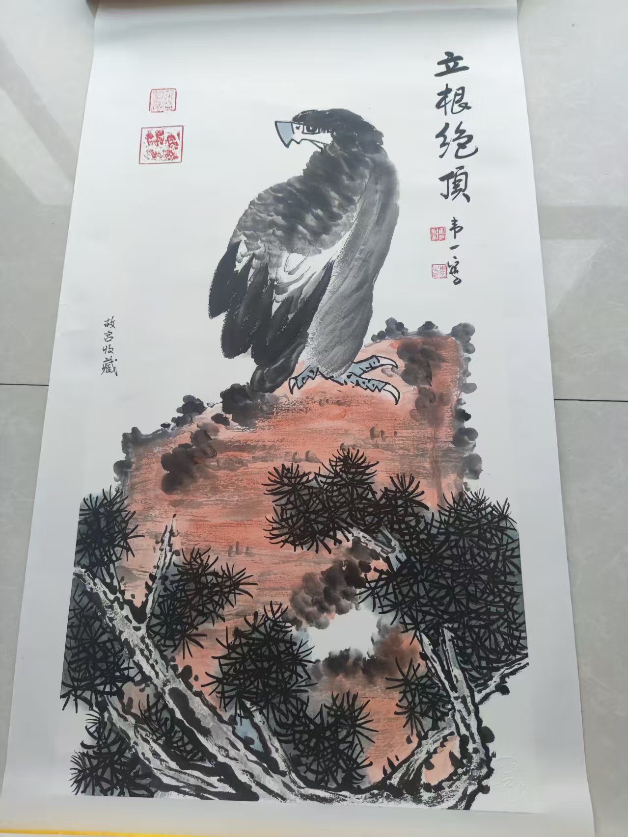 韦一《立根绝顶》-嘉城艺术交易平台