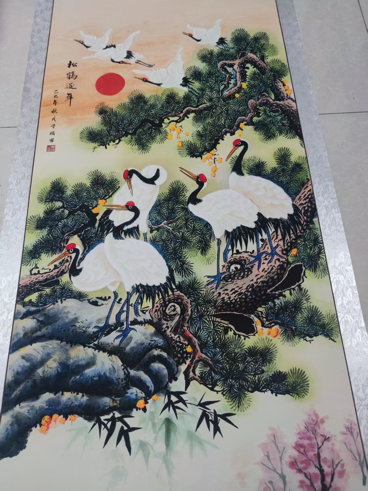 曾娟《松鹤延年》-嘉城艺术交易平台