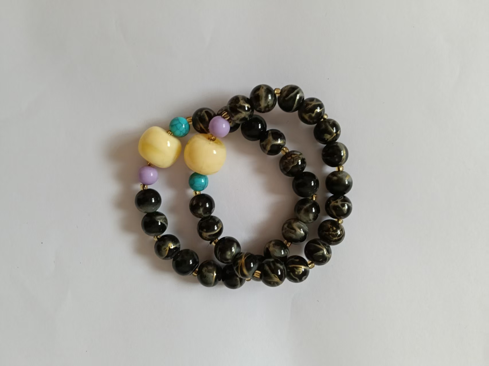 海柳纹多宝手串*2-嘉城艺术交易平台