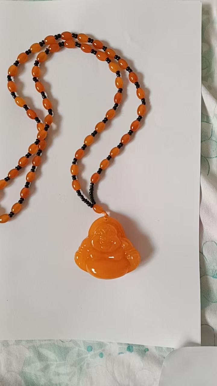 琥珀《弥勒佛》-嘉城艺术交易平台