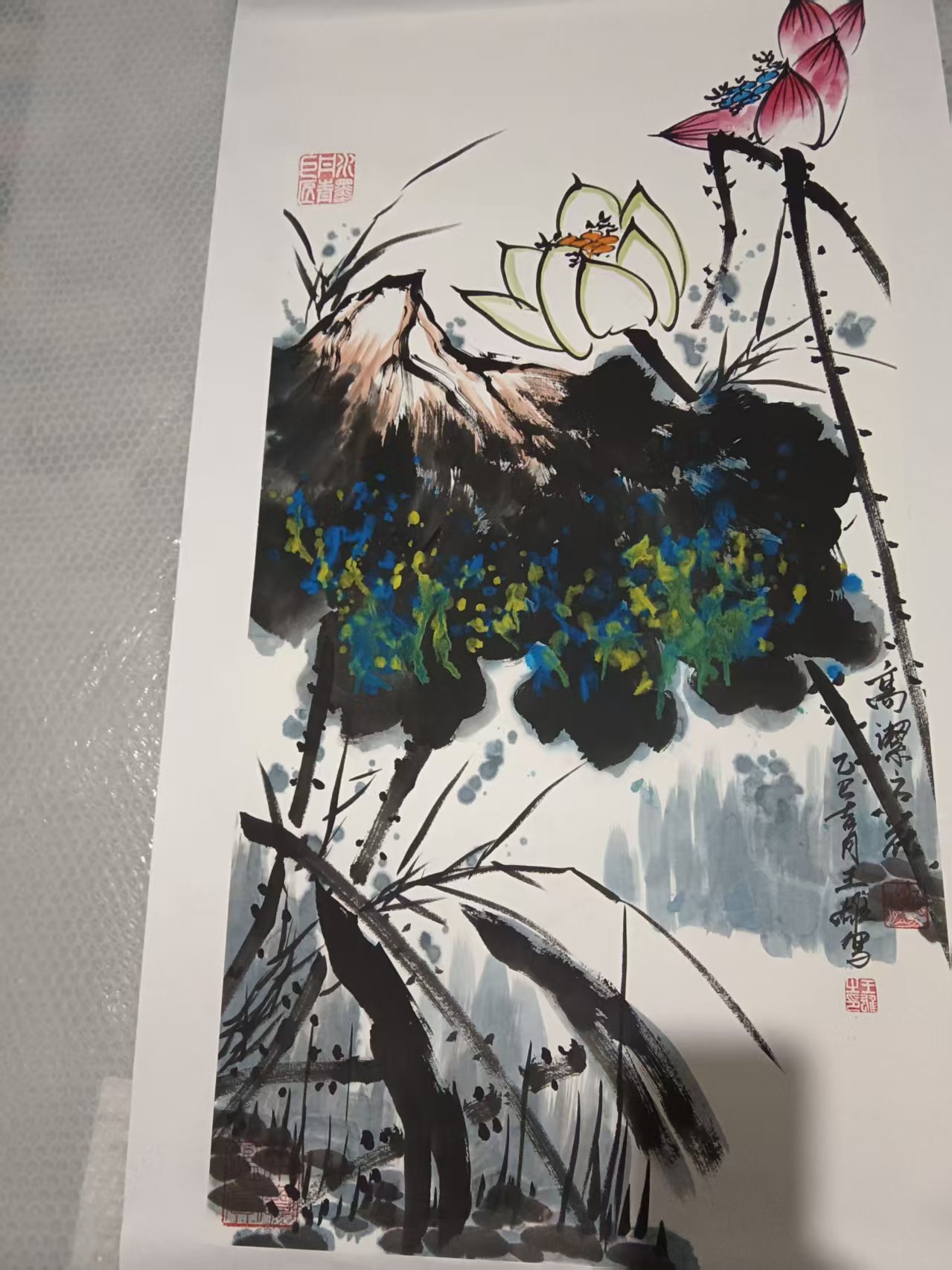 王雄《高洁之花》-嘉城艺术交易平台