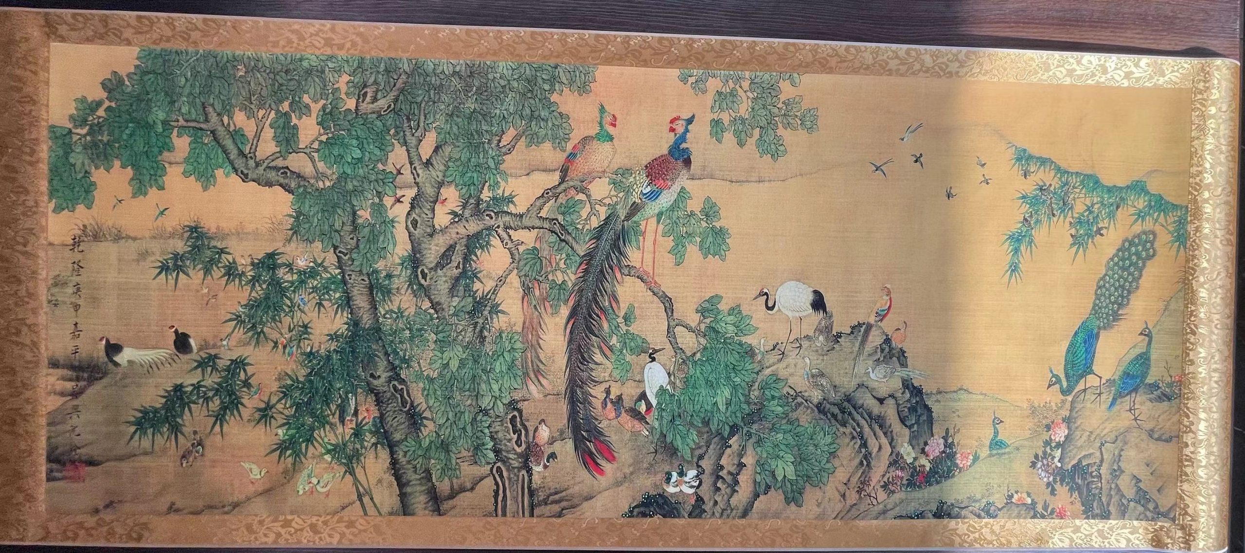 沈铨《百鸟朝凤》-嘉城艺术交易平台