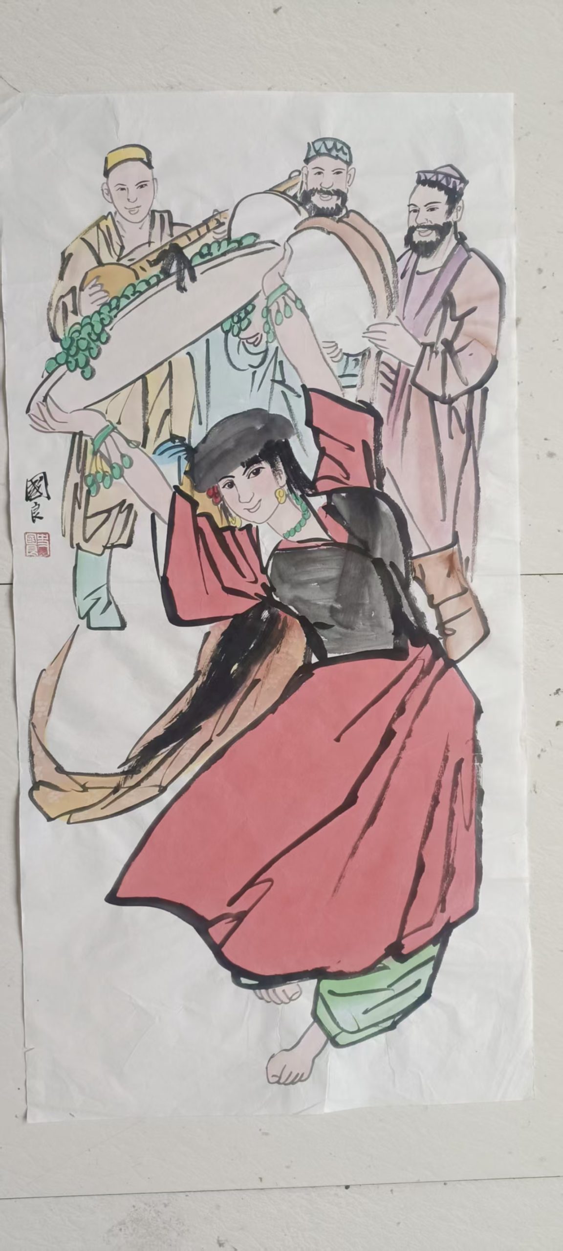 史国良《人物图》-嘉城艺术交易平台