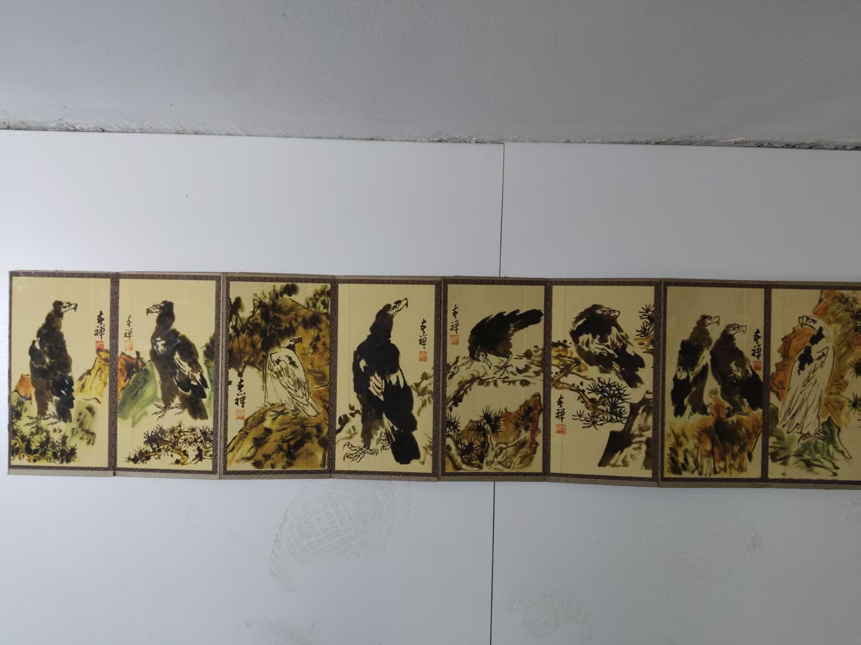 李苦禅《雄鹰图合集》-嘉城艺术交易平台