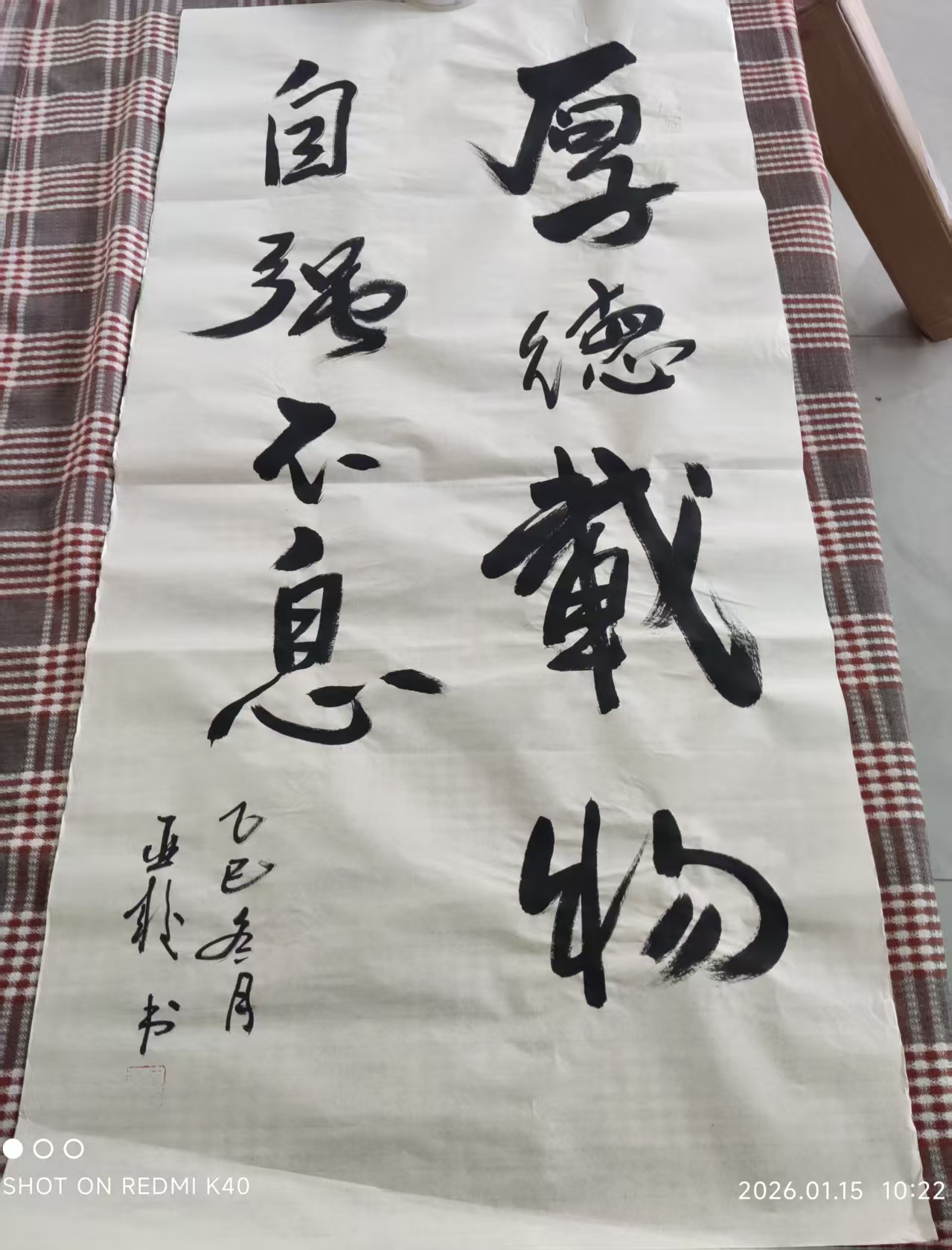 王亚校《红梅赞》《厚德载物》