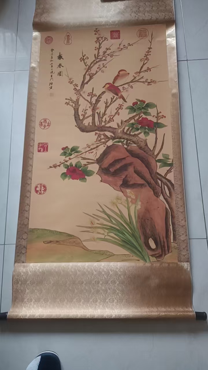 唐寅《报春图》-嘉城艺术交易平台