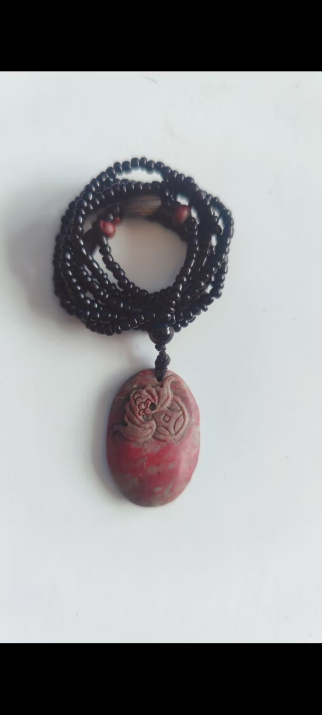 鸡血石挂件-嘉城艺术交易平台