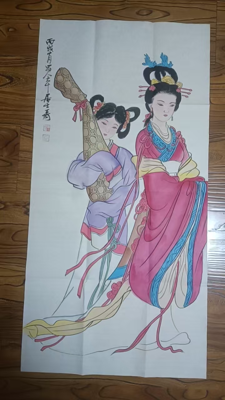 张大千《仕女图》-嘉城艺术交易平台