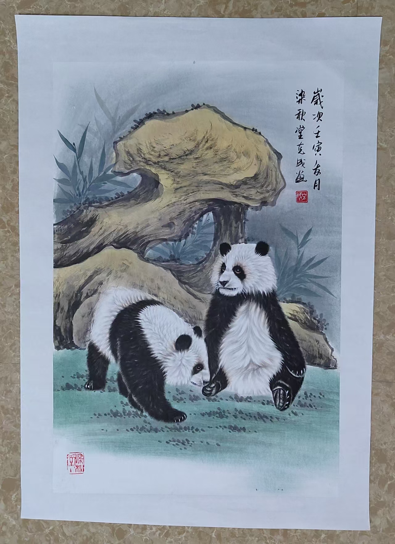 李克成《熊猫》-嘉城艺术交易平台