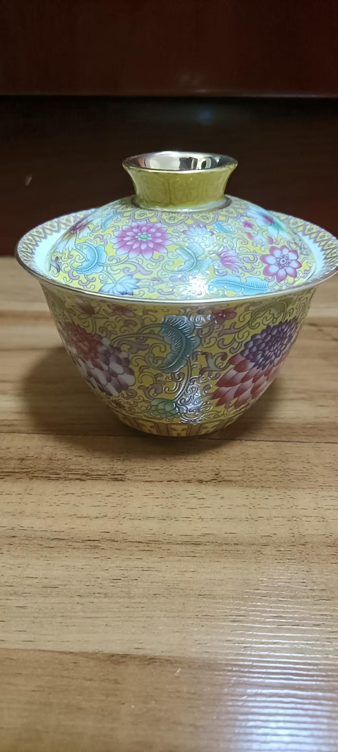 雍正年制《金丝盖碗》-嘉城艺术交易平台