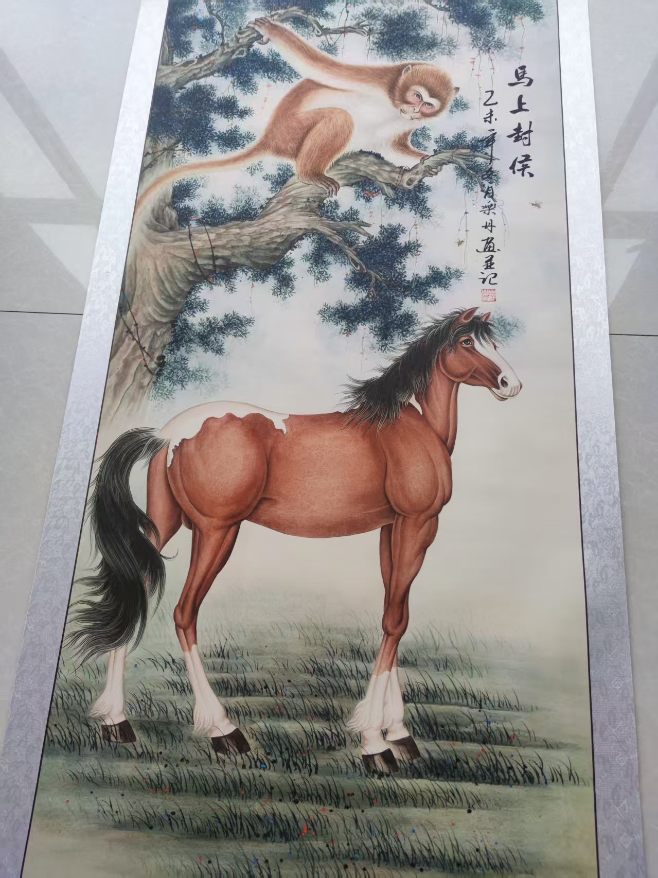 谭乐丹《马上封侯》-嘉城艺术交易平台