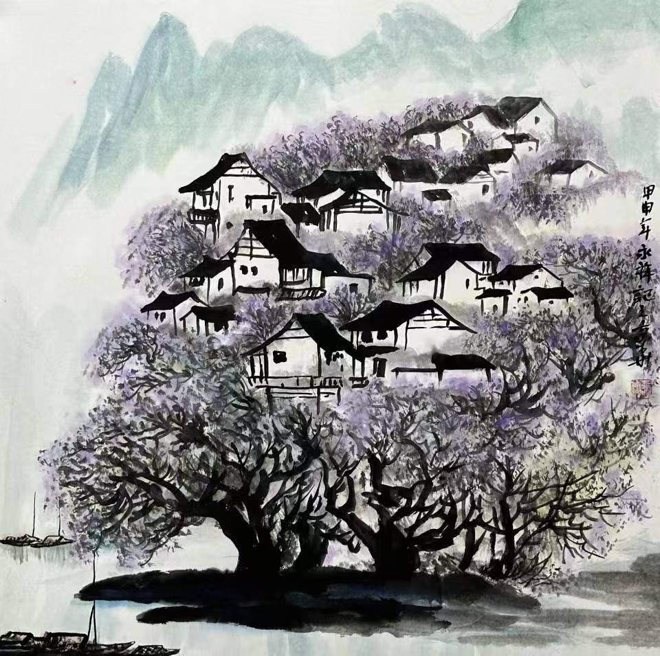 张永祥《漓江春韵》-嘉城艺术交易平台