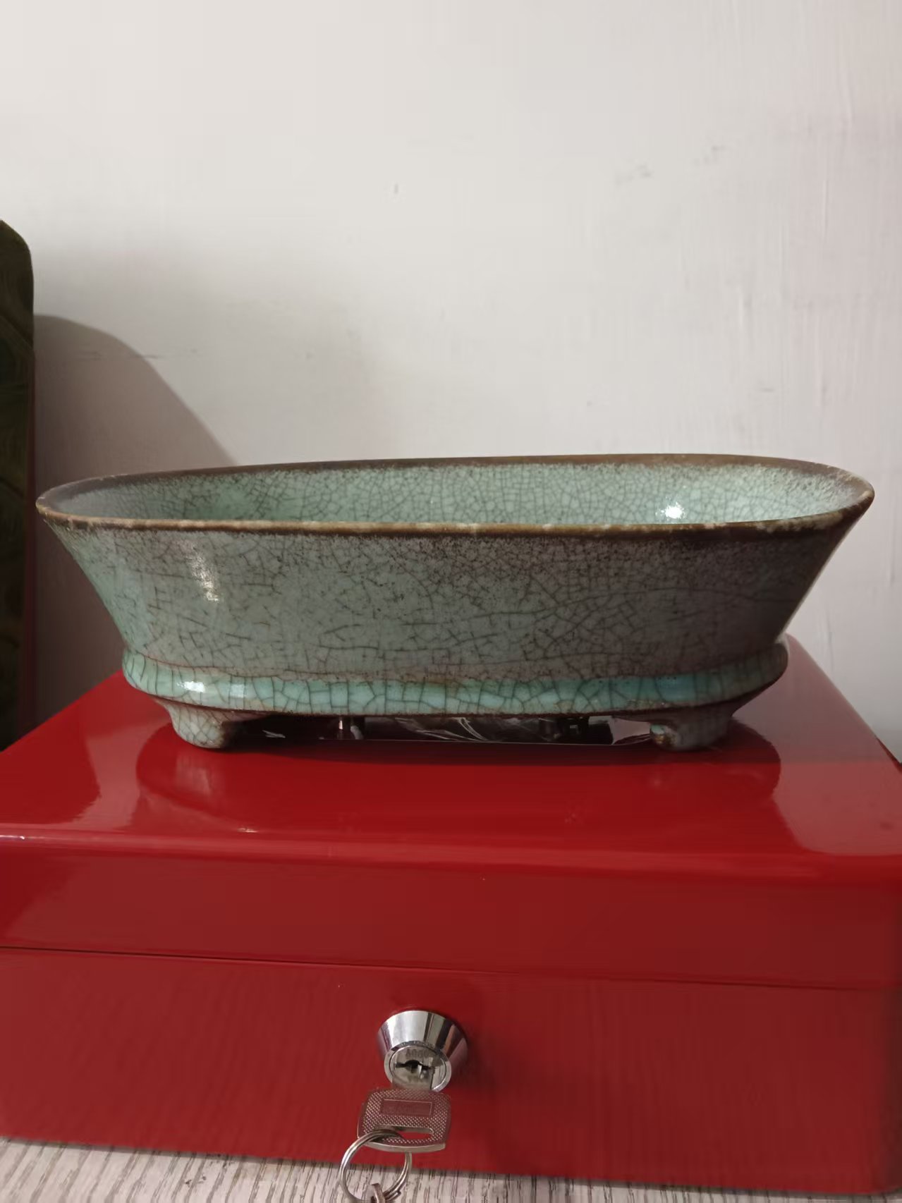 宋汝水仙花盆-嘉城艺术交易平台