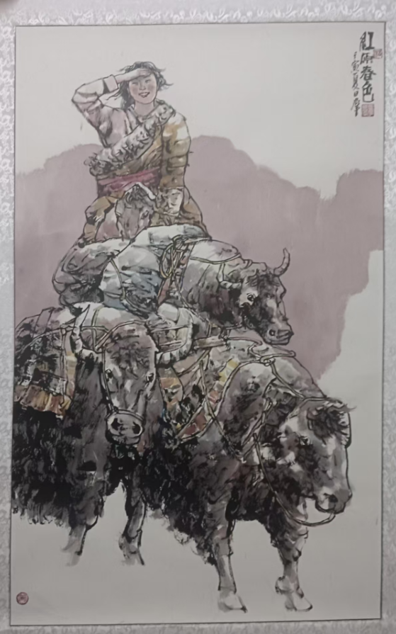 覃日群《红原春色》-嘉城艺术交易平台