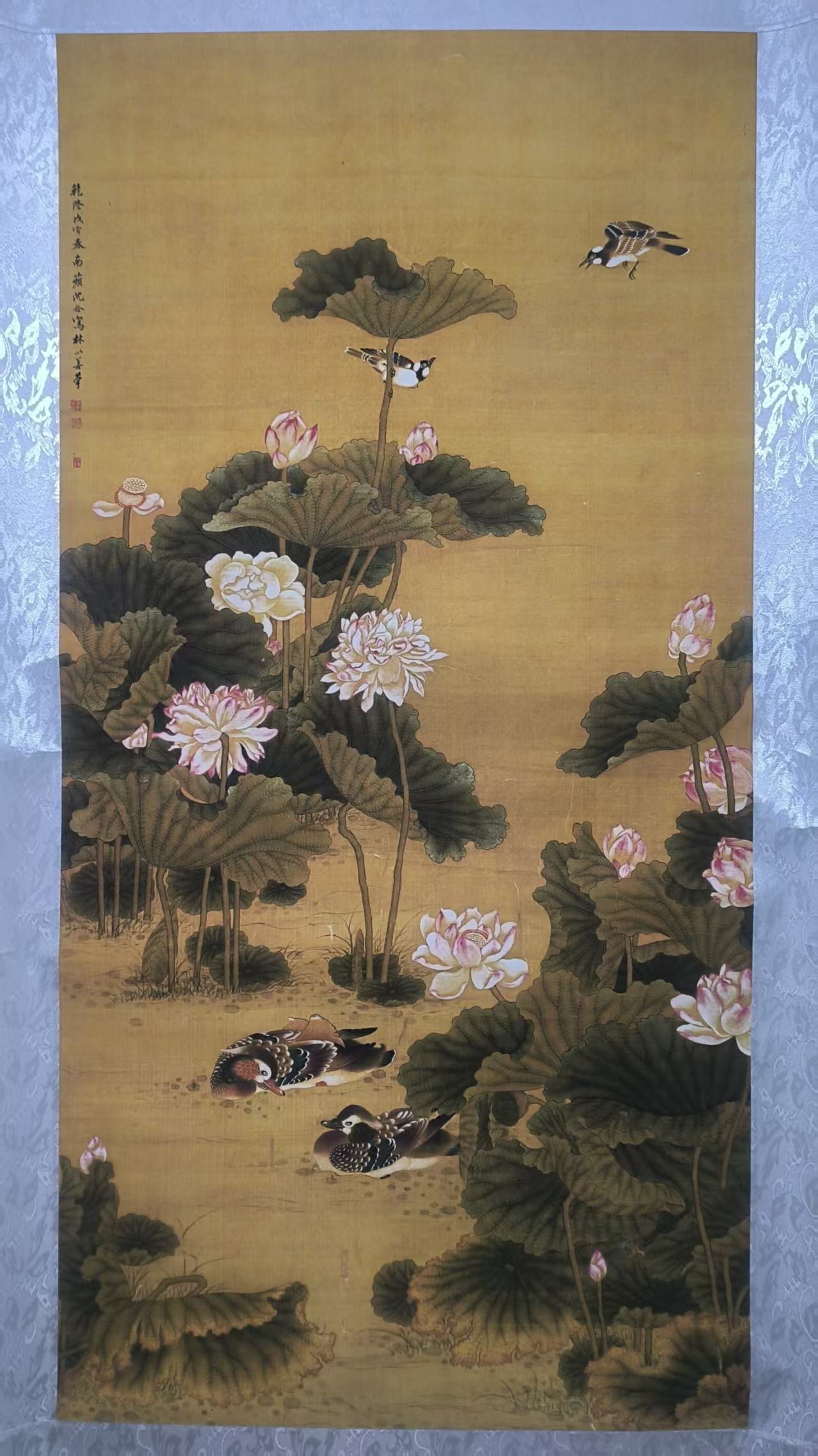 沈铨《花鸟图》-嘉城艺术交易平台