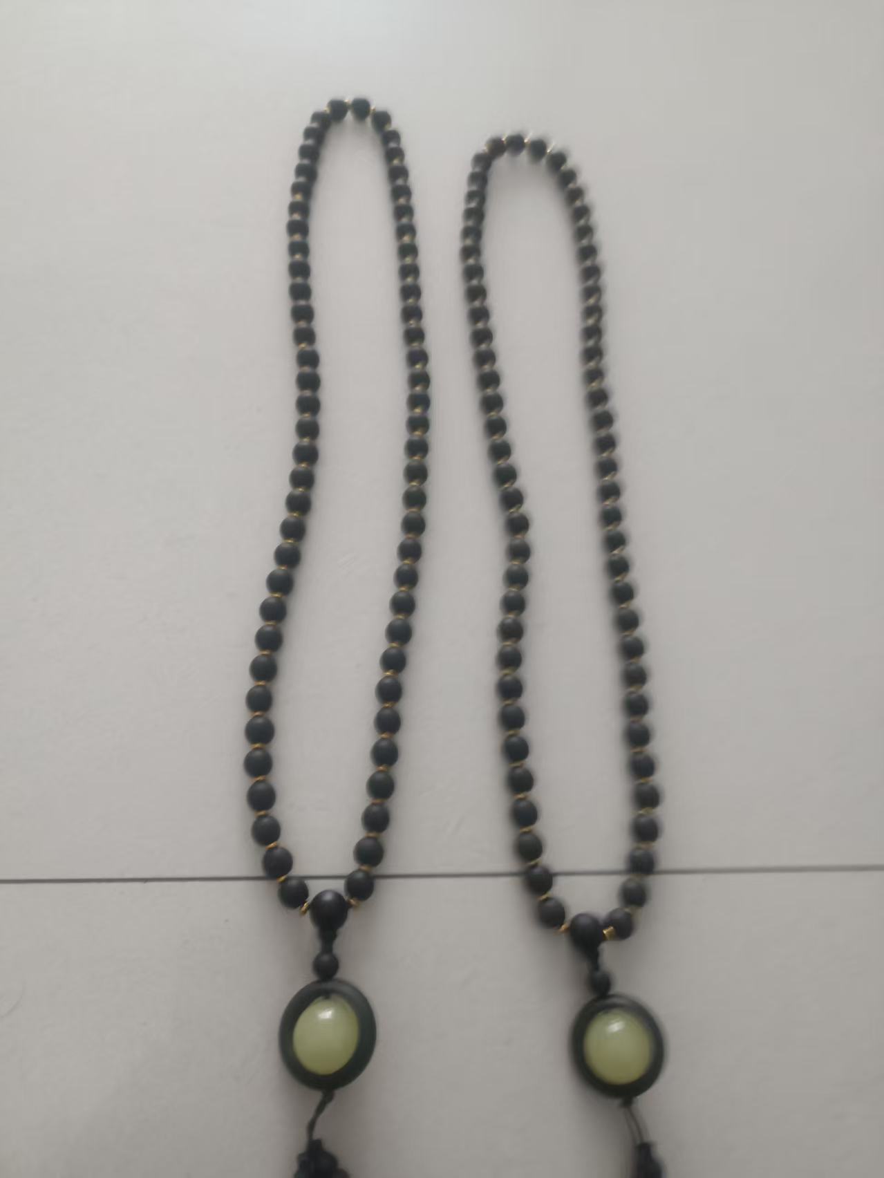 黑曜石念珠*2-嘉城艺术交易平台