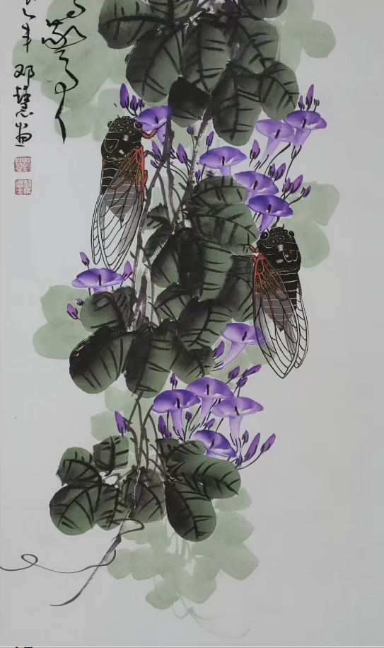 邓慧《一鸣惊人》-嘉城艺术交易平台