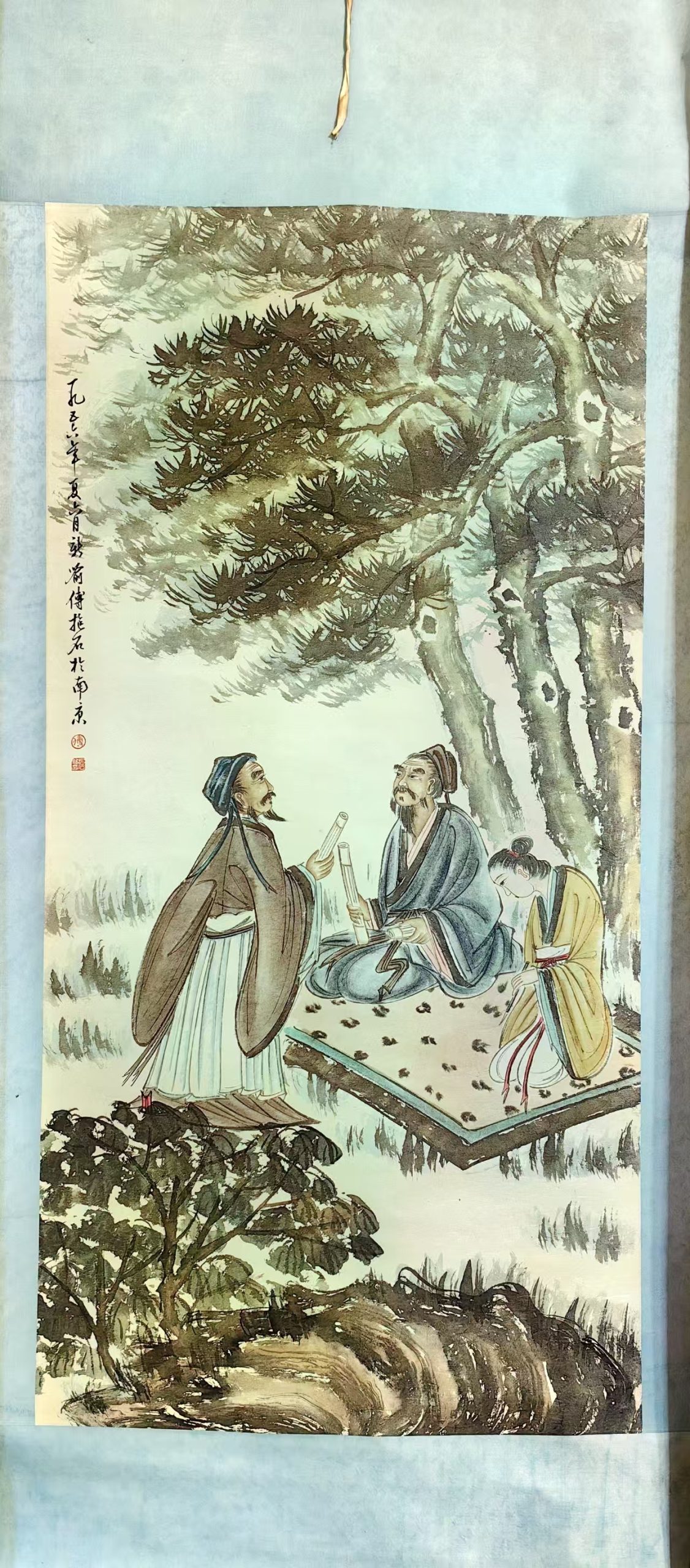 傅抱石《人物图》-嘉城艺术交易平台