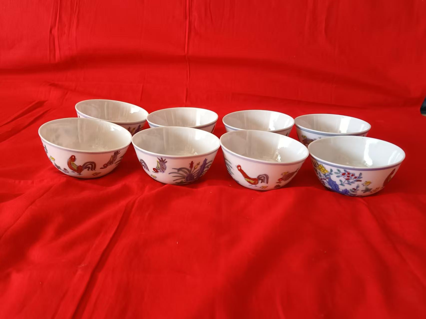 成化年制《青花花卉杯》-嘉城艺术交易平台