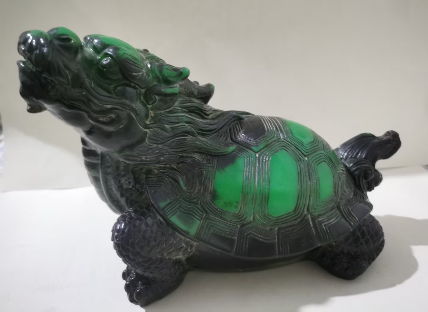 翡翠《龙龟摆件》-嘉城艺术交易平台