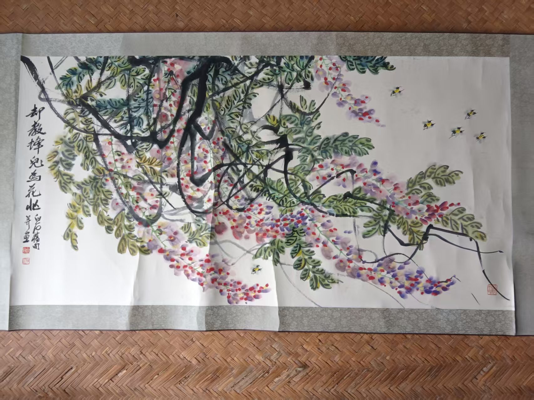 齐白石《花鸟图》-嘉城艺术交易平台