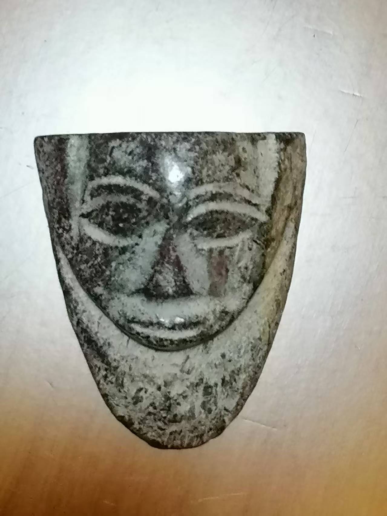 高古玉《玉雕人面相》-嘉城艺术交易平台