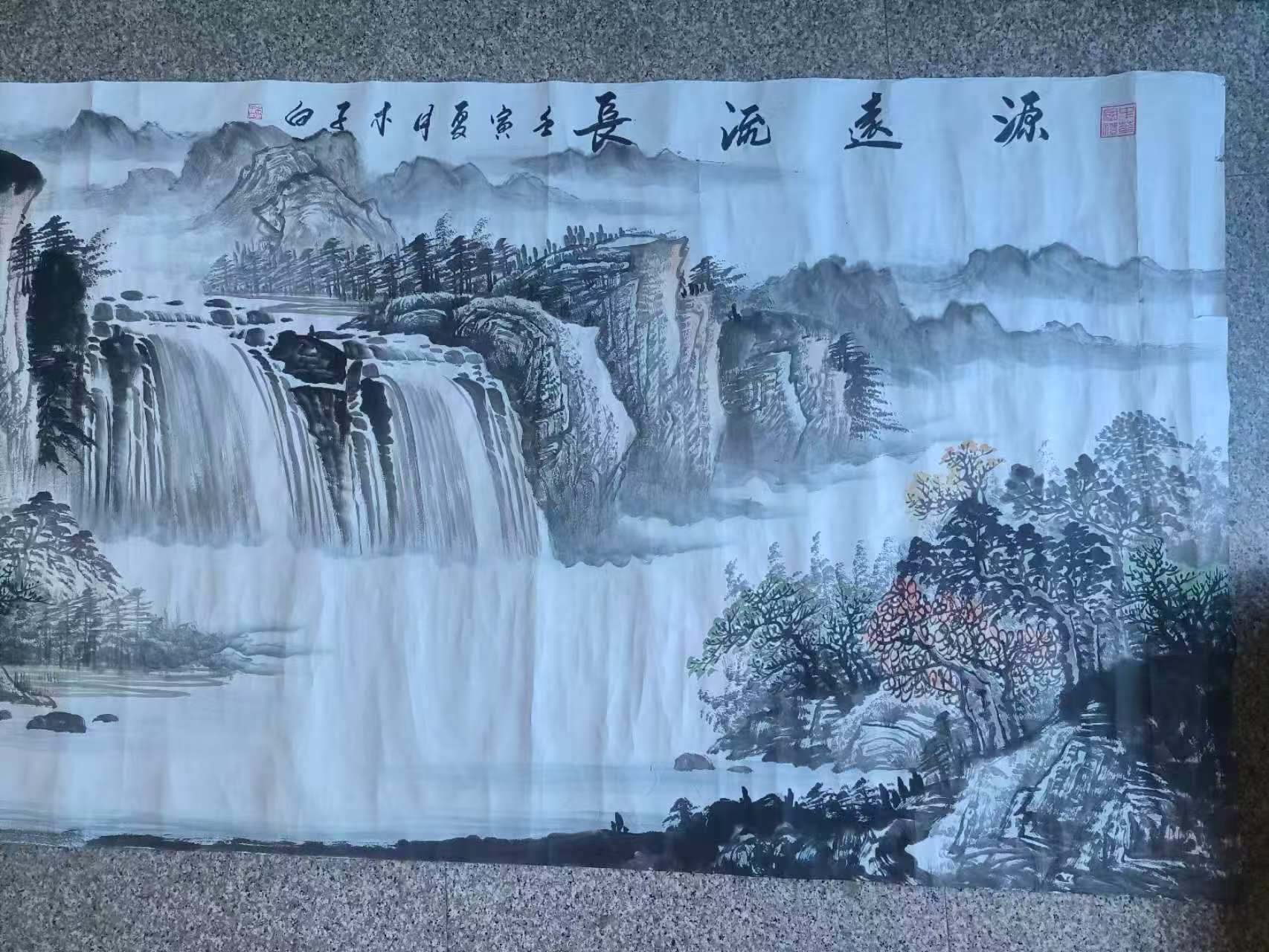 木子白《源远流长》-嘉城艺术交易平台