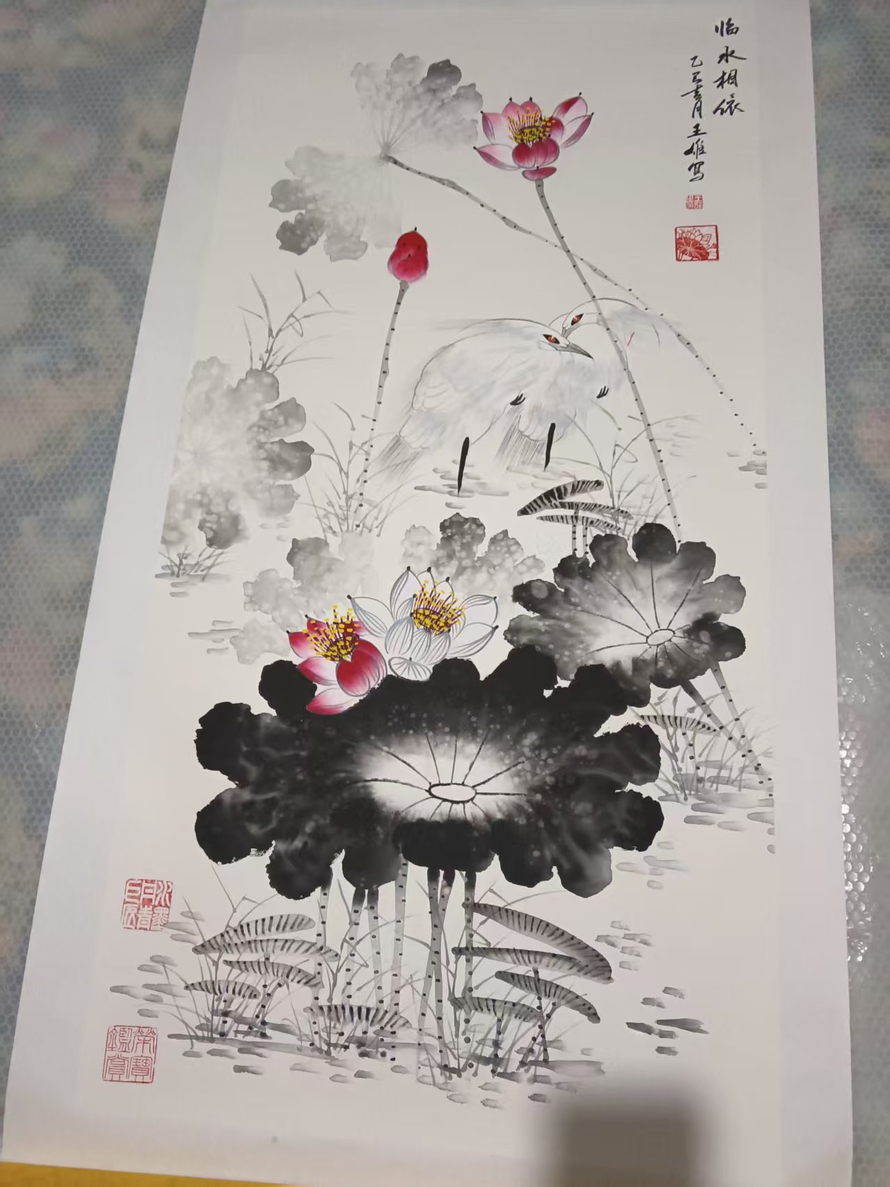 王雄《临水相依》-嘉城艺术交易平台