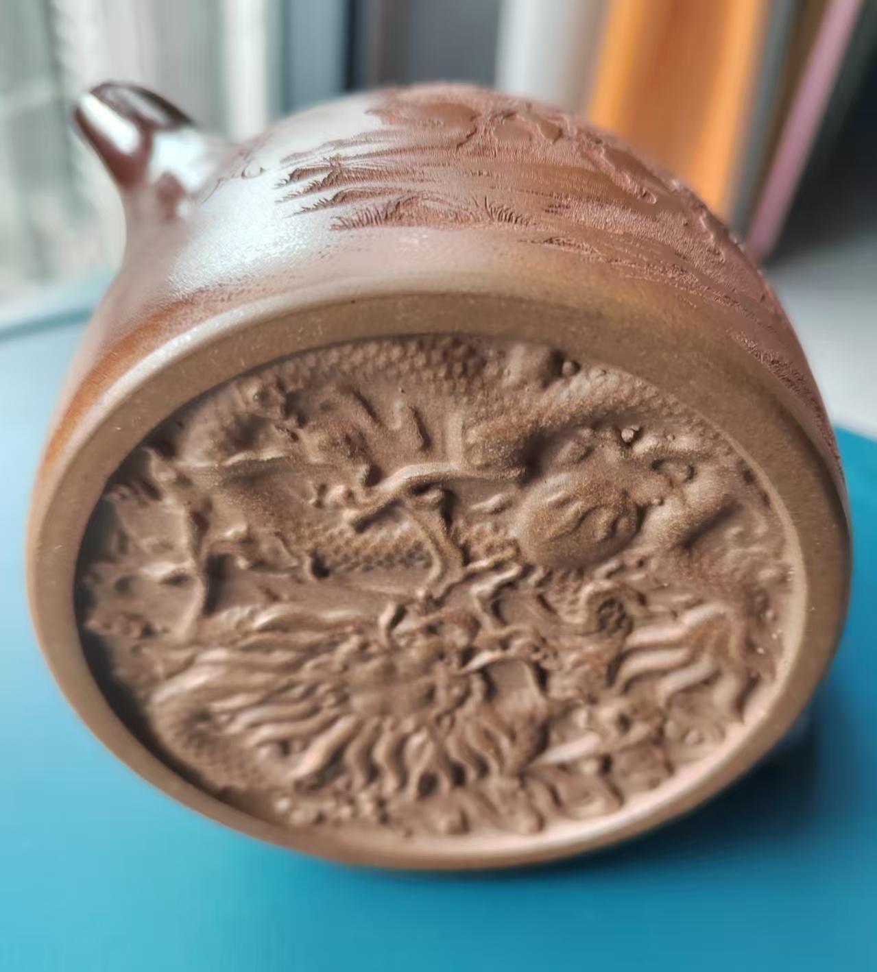 悲鸿八骏雄风（紫砂壶）