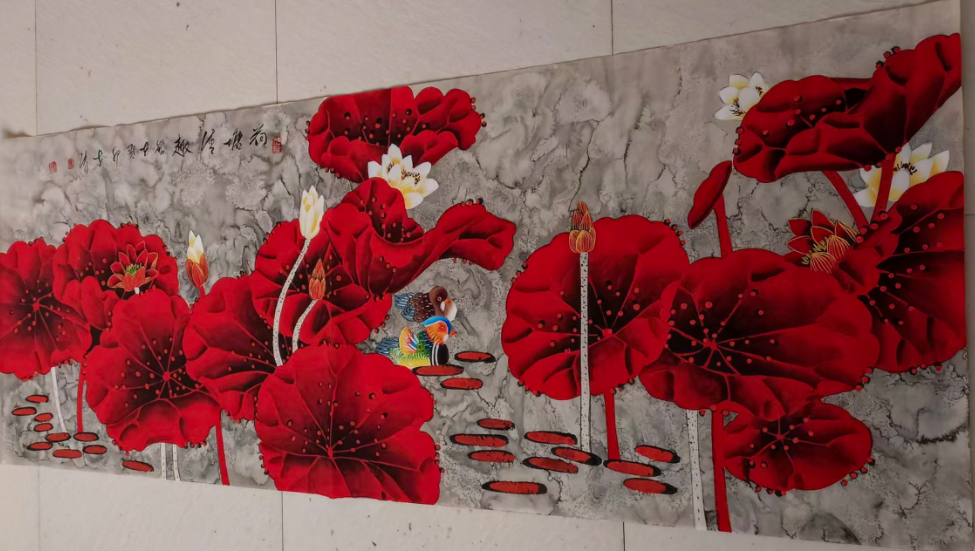 王伟(王世清)《荷塘清趣》-嘉城艺术交易平台