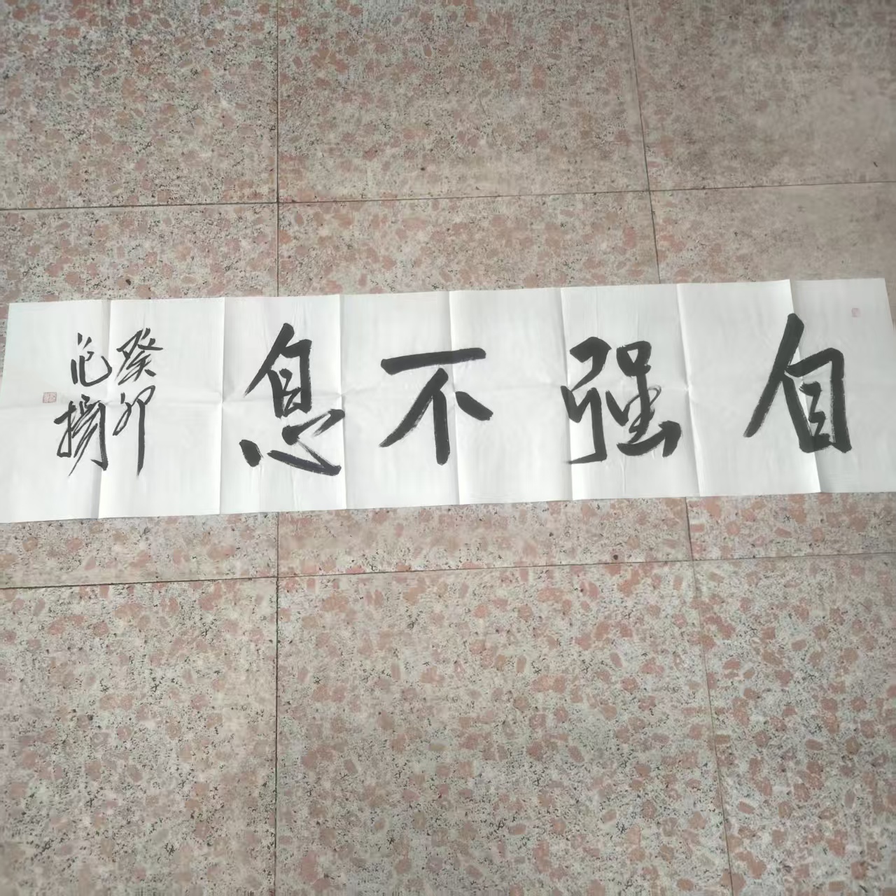 范扬《自強不息》书法-嘉城艺术交易平台