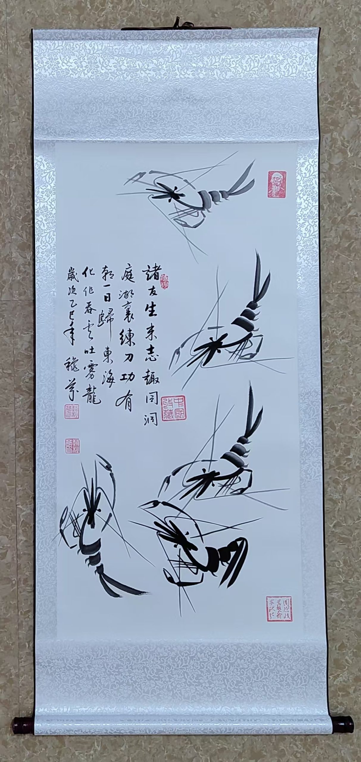 赵秋芬《虾》-嘉城艺术交易平台