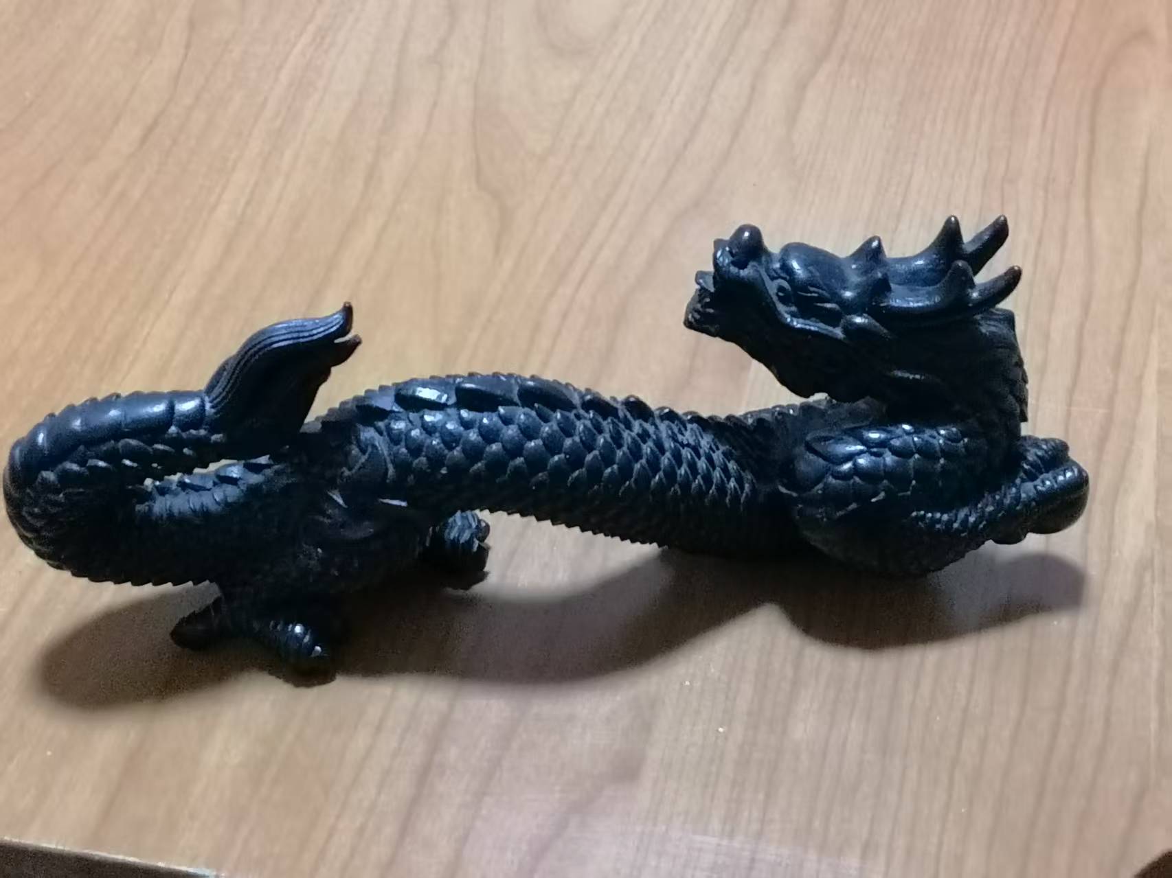 紫檀《飞龙摆件》-嘉城艺术交易平台