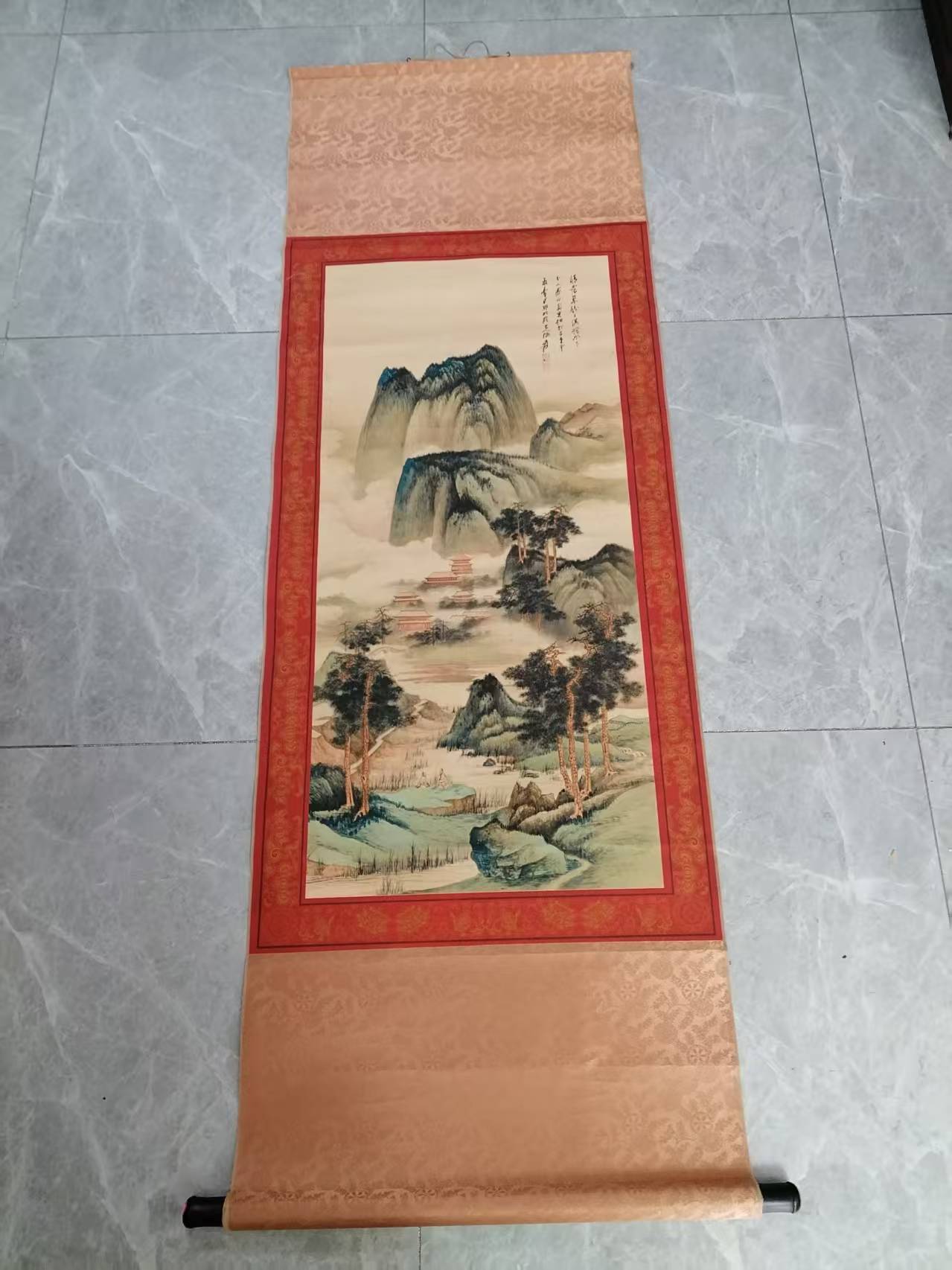 张大千《山水图》-嘉城艺术交易平台